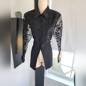 Black vintage Blouse